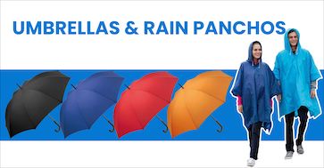 Umbrellas & Rain Ponchos